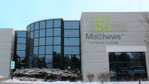 Lightning Pick Matthews Automation Solutions new building in Waukesha Wisconsin 2018