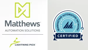 Matthews and Manhattan Automation Network logos