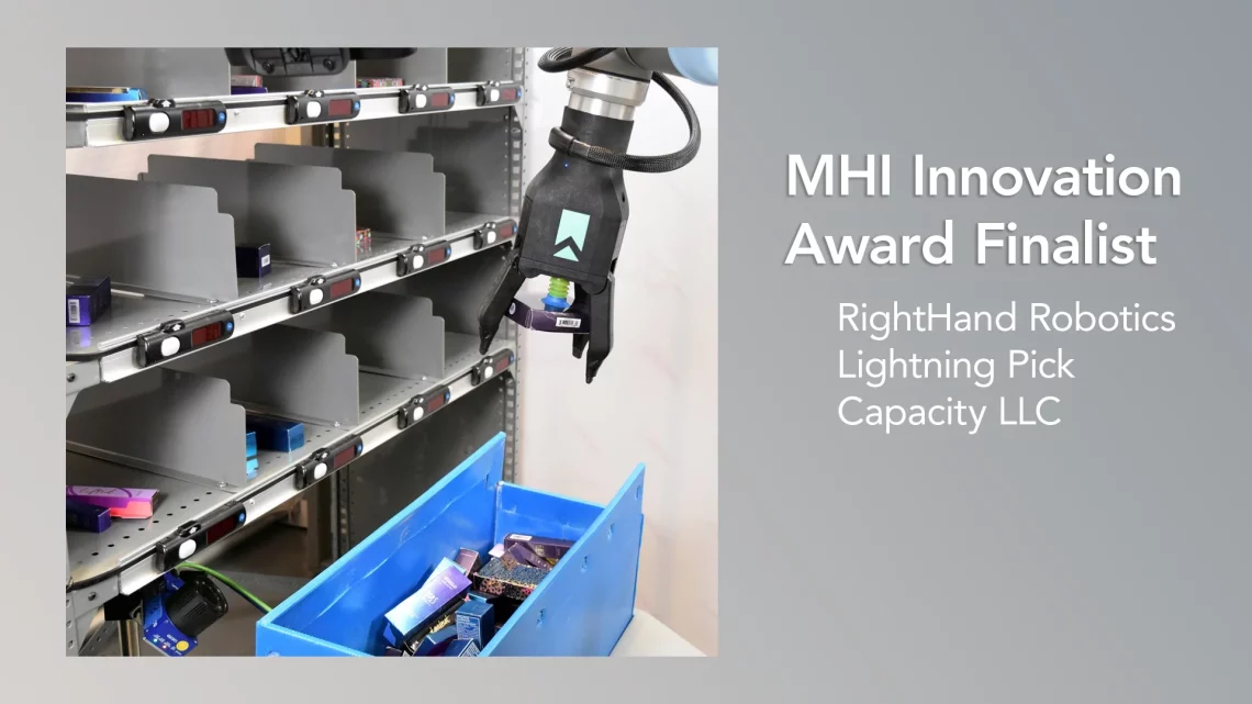 MHI innovation award finalist robotic put wall