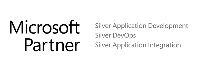 Microsoft partner logo - silver application development, devops, application integration